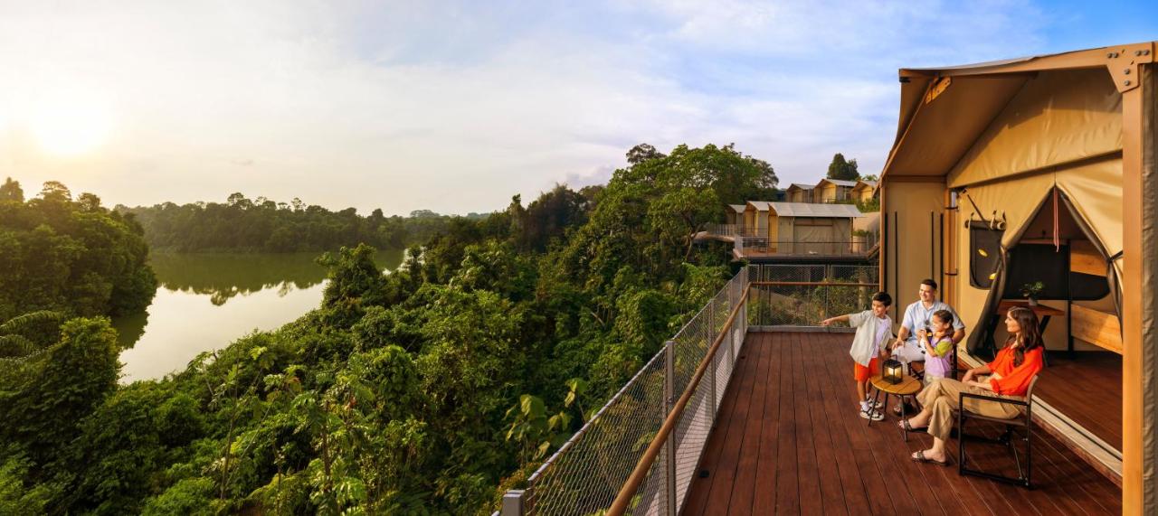 Glamping in the Wild, Mandai Wildlife Reserve - Formerly Colugo Camp + CX715 HKG → SIN