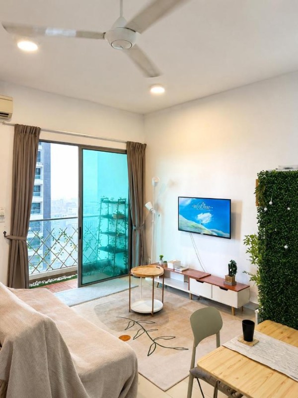 Cozy 1BR with City View WiFi PS4 Parking
