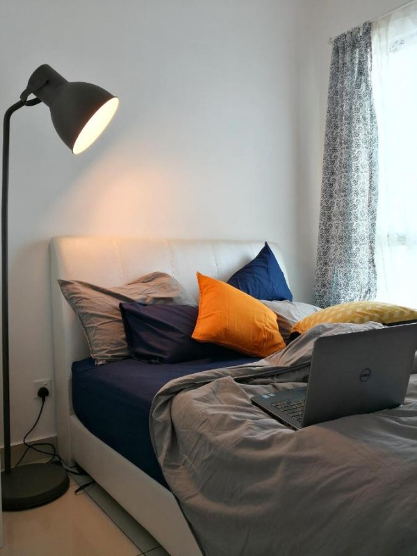 1-2 Guests, HBO-GO TV, Located High Level, Quiet-Studio Home, Cybersquare in Cyberjaya, Flexihome-MY